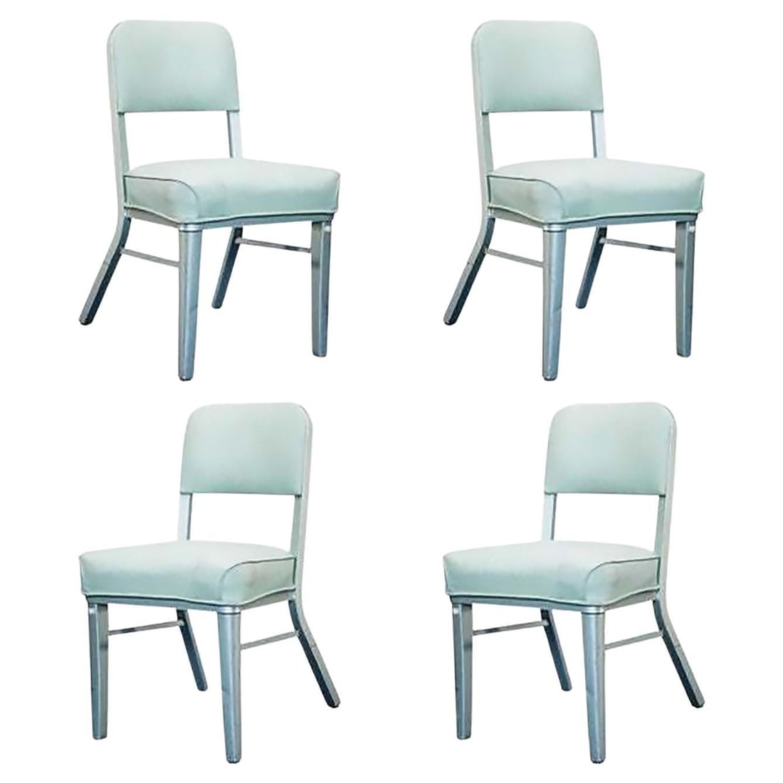 Set of Four Steelcase Industrial Tanker Chairs - 2