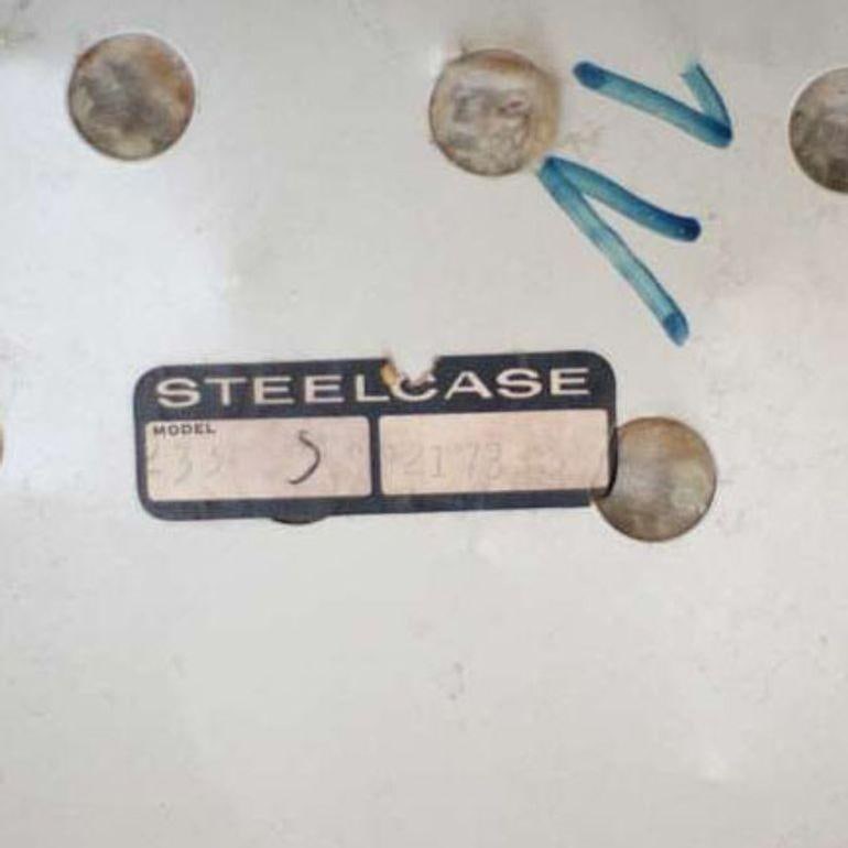 Set of Four Steelcase Industrial Tanker Chairs - 6