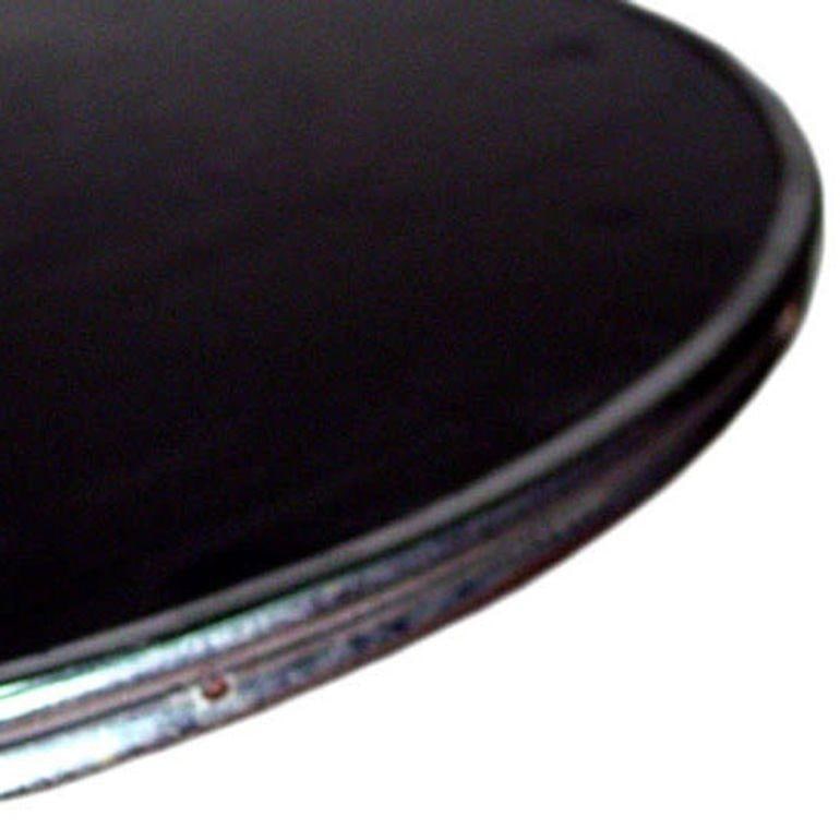 Chrome Streamlined Side Table with Tubular Legs - 5