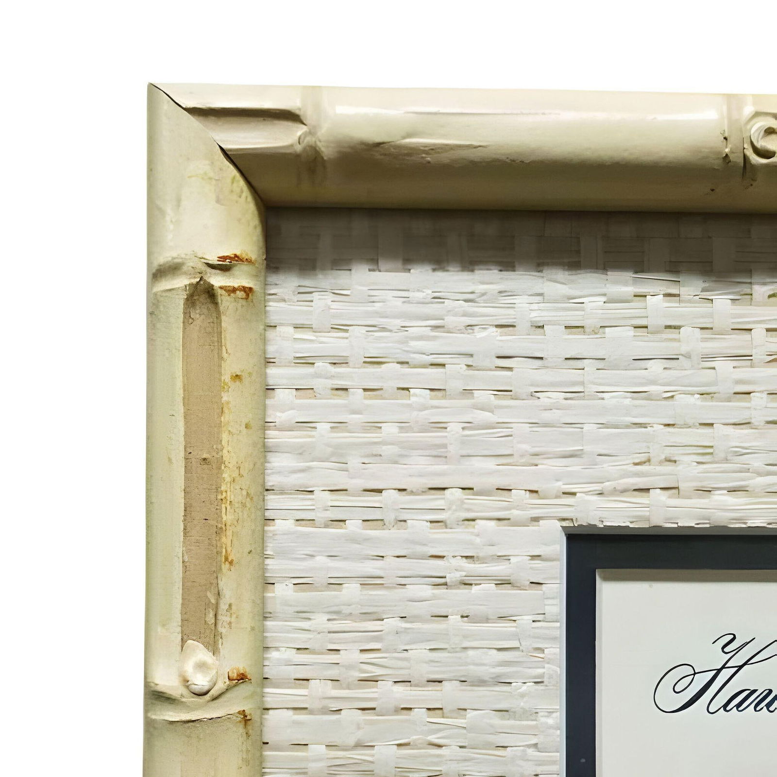 20th Century Hawaiian Travel Posters in Bamboo Frame, Set of 3 - 16