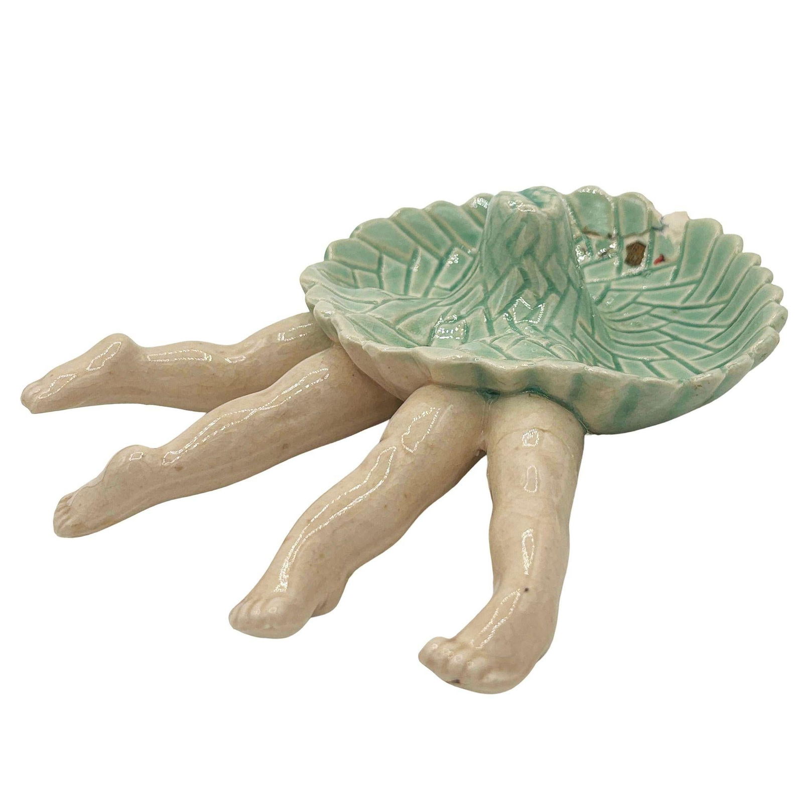 Strip Tease- Eye Appeal Beachcomber Ceramic Ashtray by Dorothy Kindell - 6