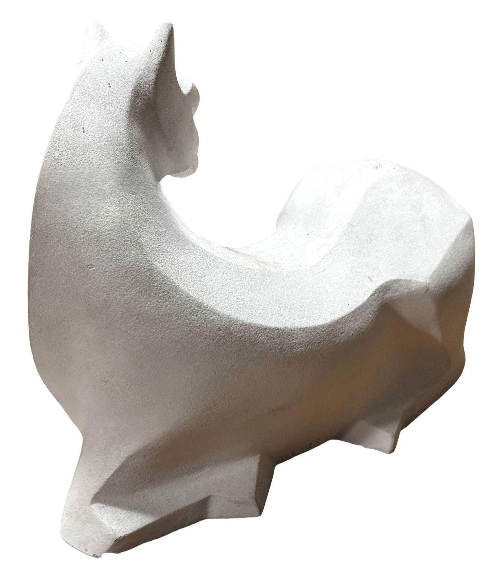 Postmodern Cubist Horse Sculpture by Karin Swildens for Austin Productions 1989 - 4