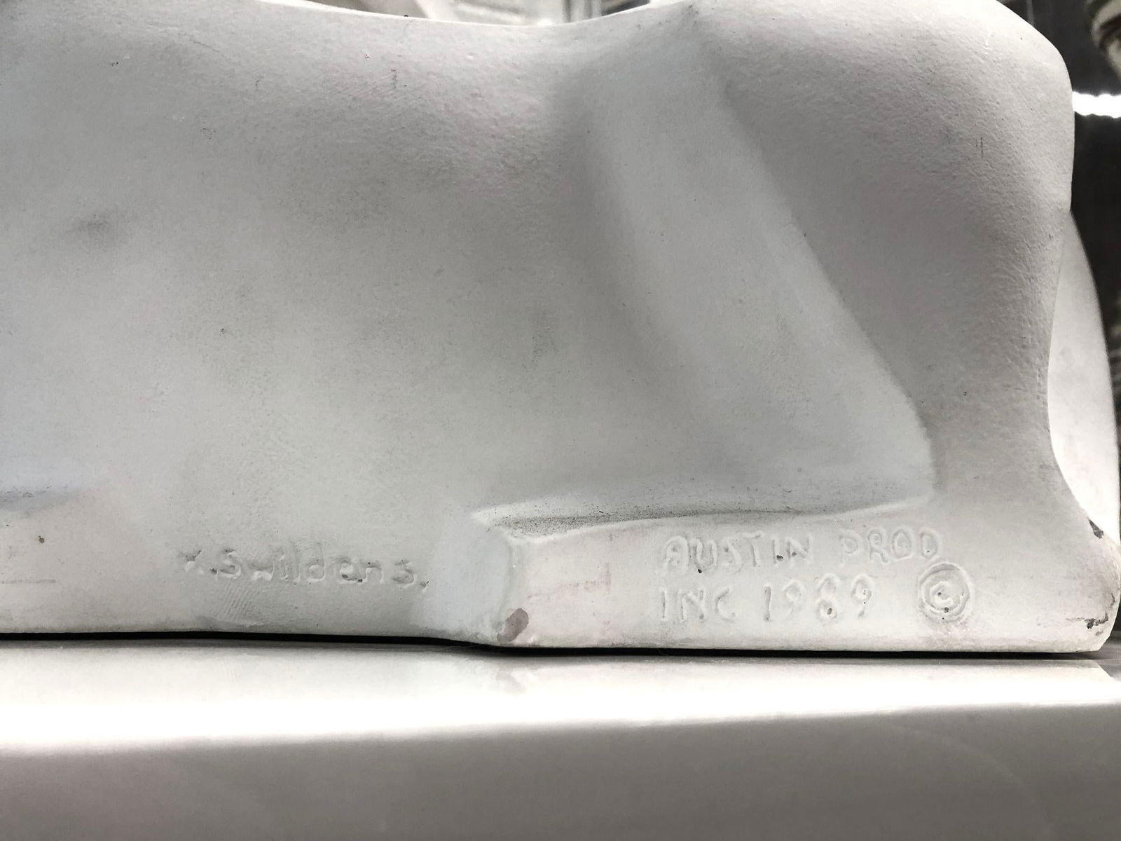 Postmodern Cubist Horse Sculpture by Karin Swildens for Austin Productions 1989 - 6