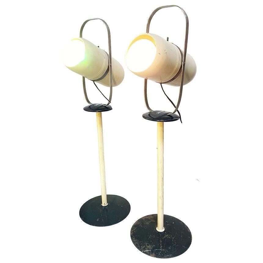 Pair of 1940's Westinghouse Mid-Century Self Tanning Lamp - 10