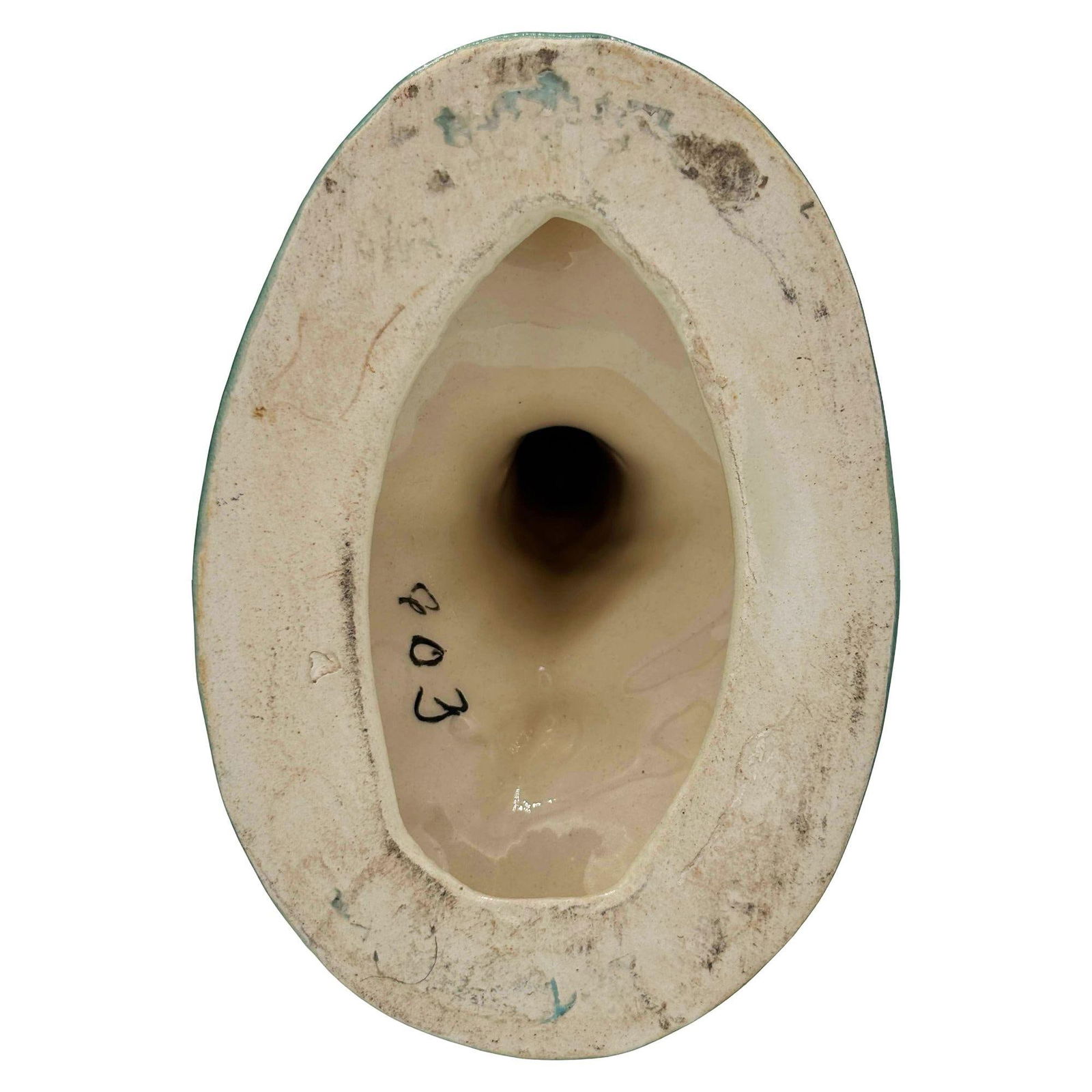 Mid-century Ceramic Flamingo Figurine Set in Tropical Pond Tray by Maddux - 20