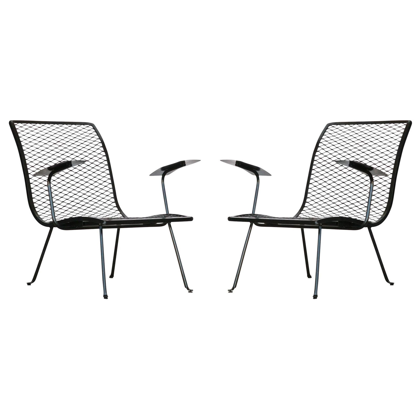 Pair of Outdoor Patio Lounge Chairs by Karl Lightfoot Studio - 7