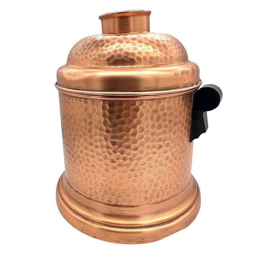 Hammered Copper Tin Lined Humidor w/ Bakelite Handles by Revere - 15