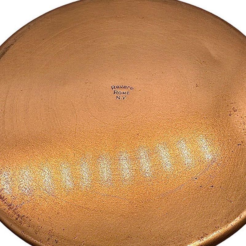 Hammered Copper Tin Lined Humidor w/ Bakelite Handles by Revere - 19