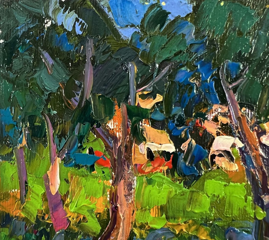 Oil painting Morning coolness Oksana Ivanyuk - 7