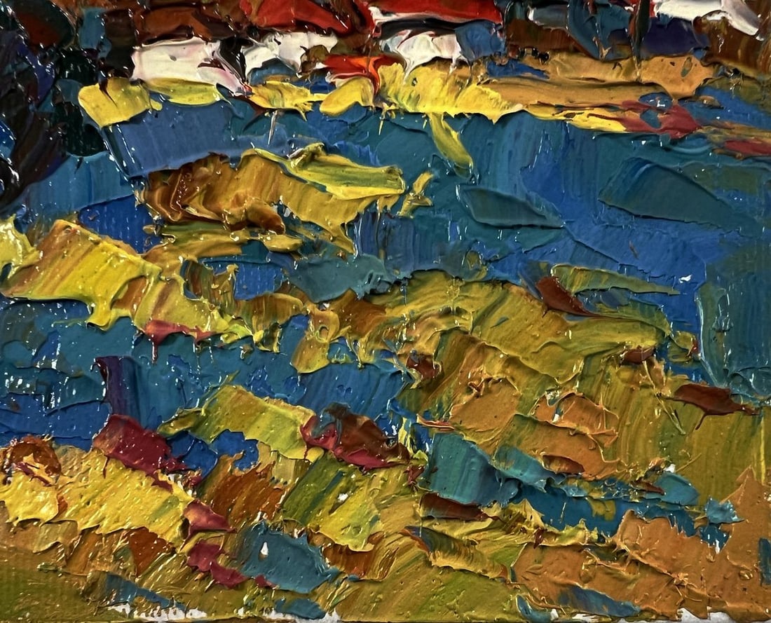 Oil painting Hot summer days Oksana Ivanyuk - 6