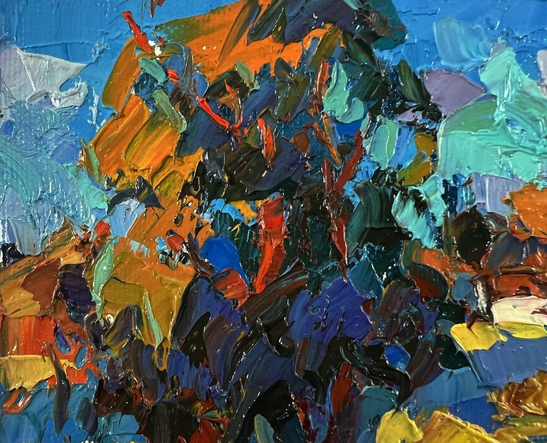 Oil painting Hot summer days Oksana Ivanyuk - 7