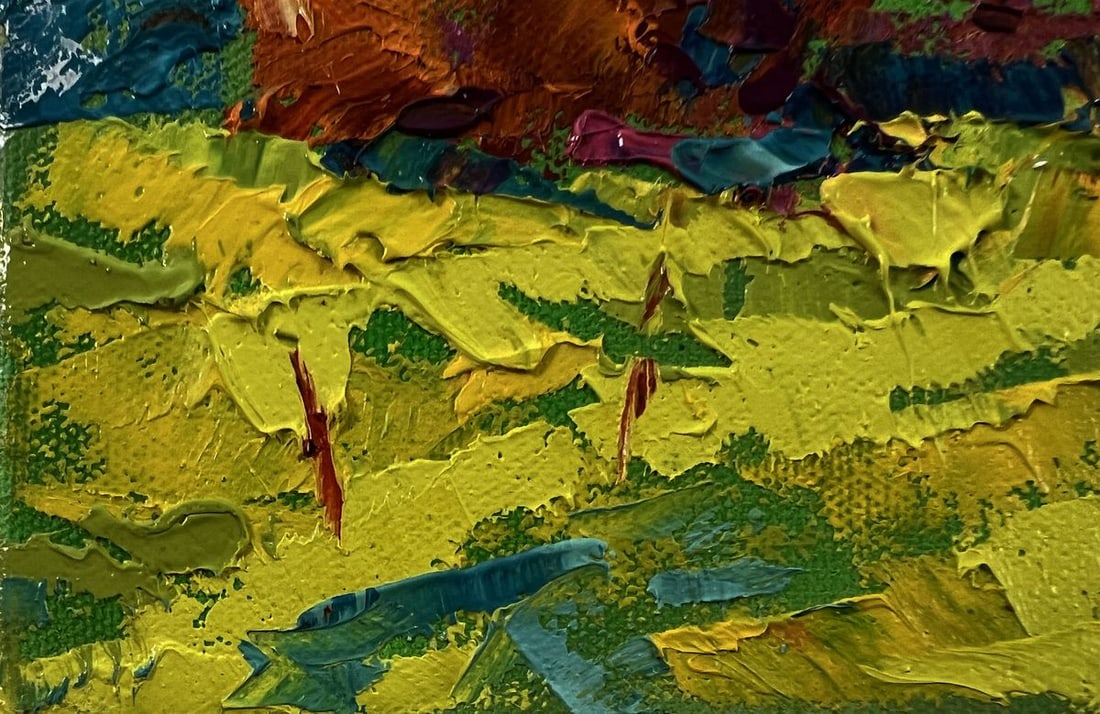 Oil painting Summer fields Oleksiy Ivanyuk - 6