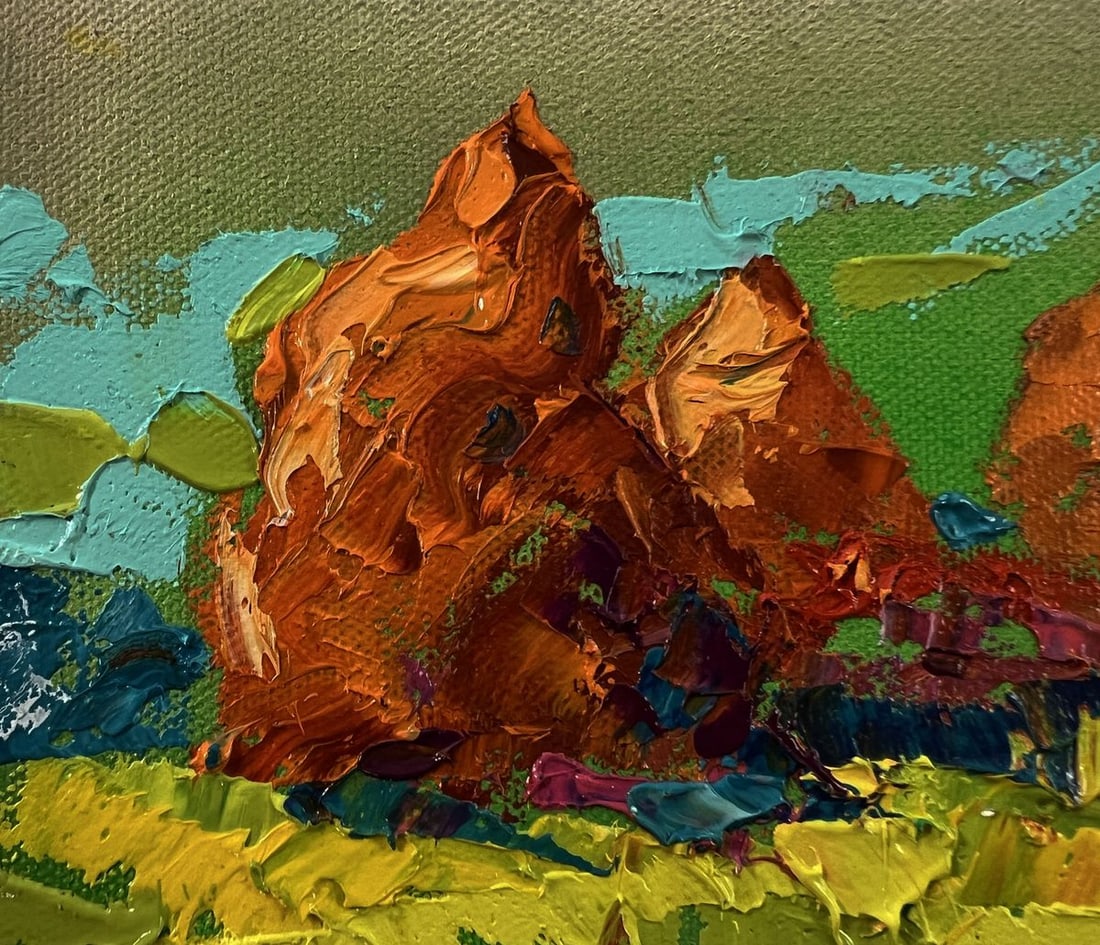 Oil painting Summer fields Oleksiy Ivanyuk - 7