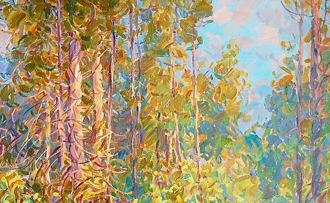 Oil painting Merry forest Kotmin Dmitry - 3