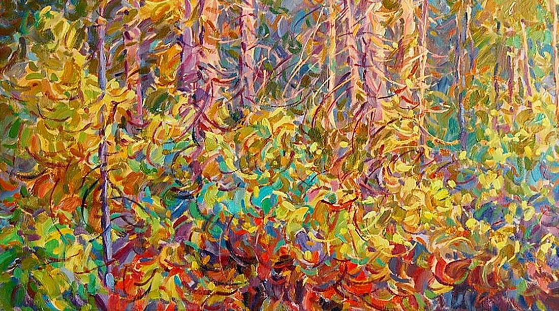 Oil painting Merry forest Kotmin Dmitry - 4