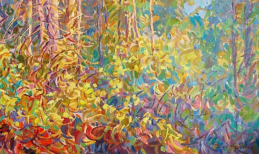Oil painting Merry forest Kotmin Dmitry - 5