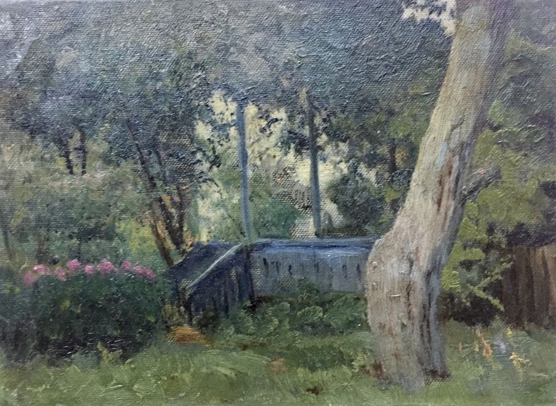 Oil painting Etude Fomin Anatoly Nikiforovich: Title: Oil painting Etude Fomin Anatoly Nikiforovich Description: №Vern 53 *** ABOUT THIS PAINTING *** * TITLE: "Etude" * ARTISTS: Fomin Anatoly Nikiforovich * SIZE: 29x39 cm/'11.41x15.35