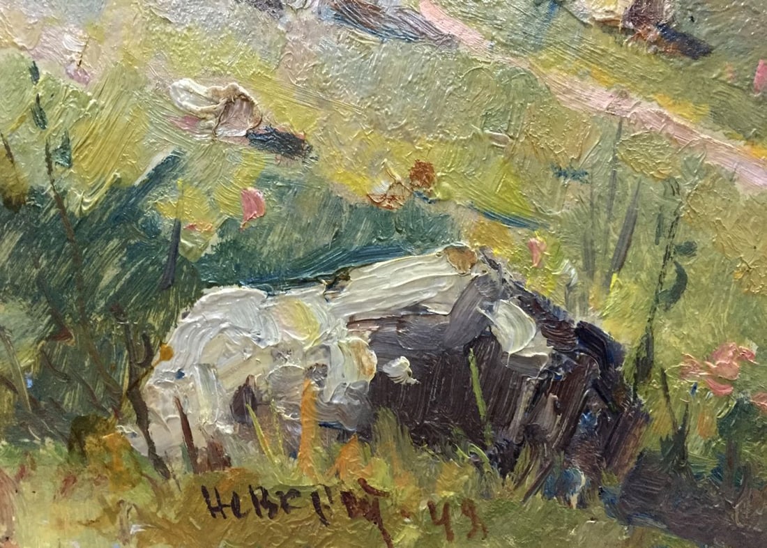 Oil painting Mountain - 2