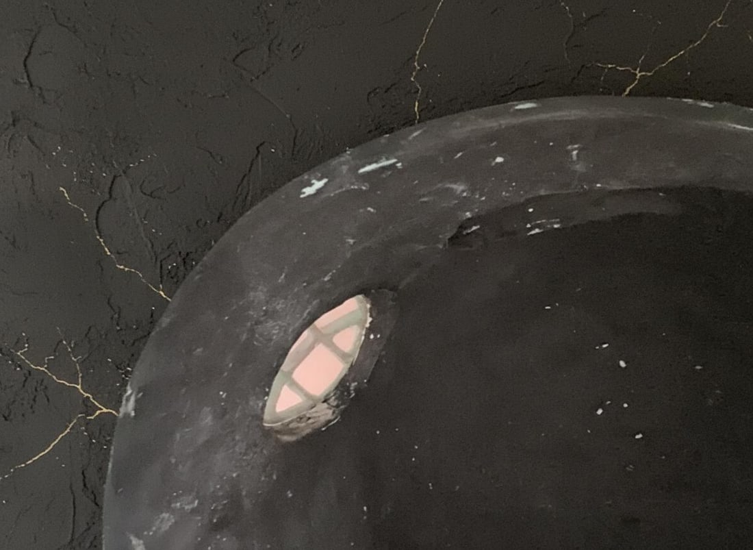 WWII US Navy Mark V Divers Helmet Replica, 18 Inch Deep Sea Marine Antique Style - 6