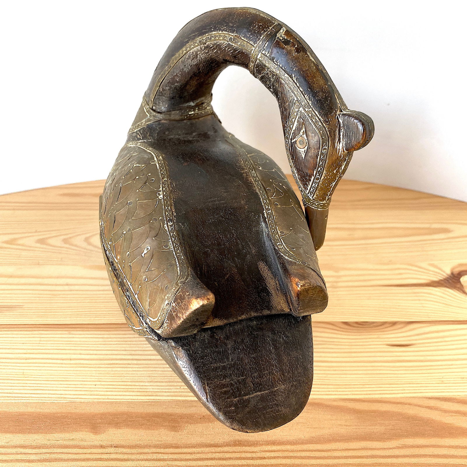 Mallard Copper wooden trinket box - 5