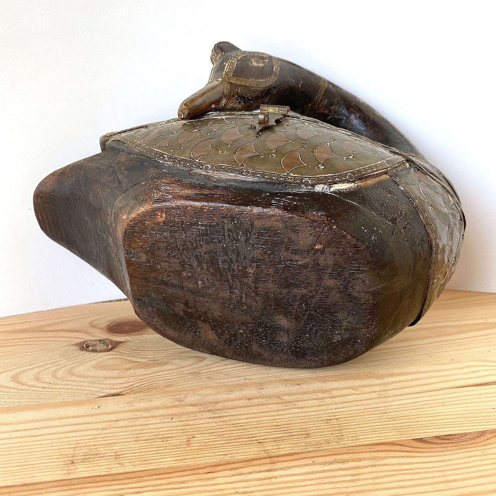 Mallard Copper wooden trinket box - 8