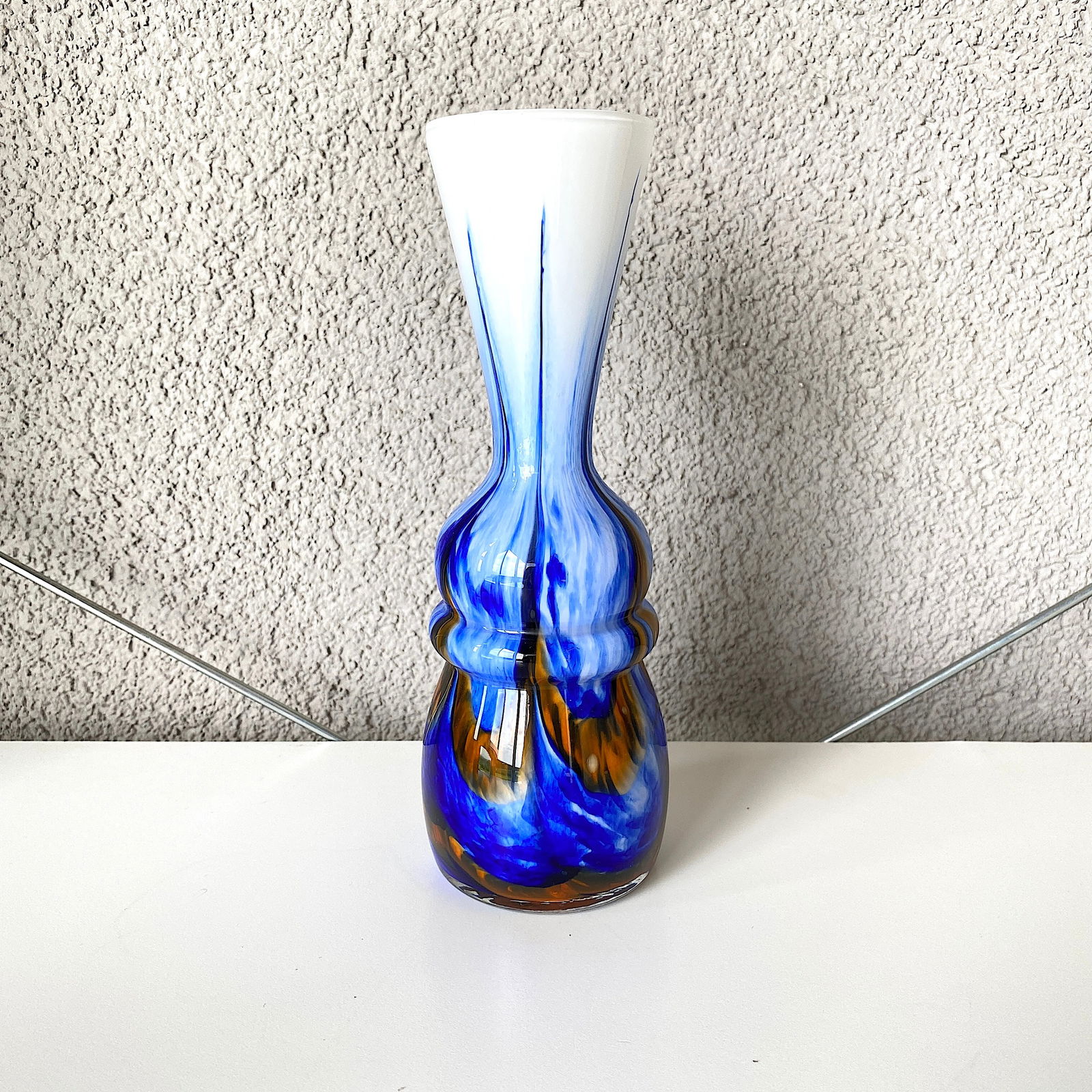 Handmade blown glass vase (1 of 6)