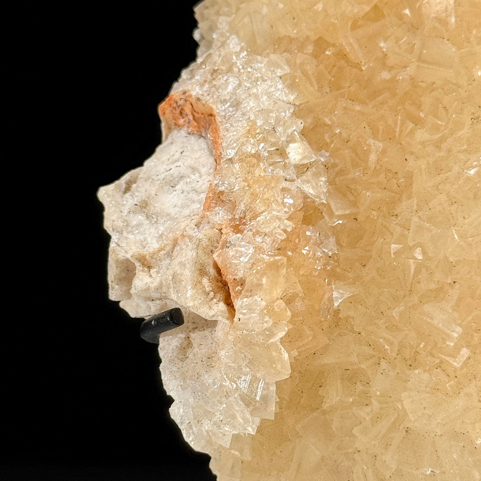 Wonderful set of a crystal sphere and a large cube calcite cluster - 3