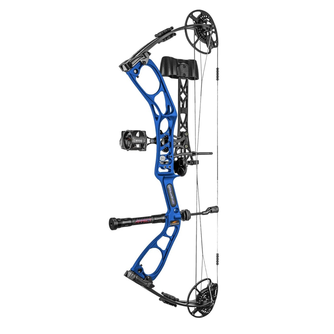 Elite Ember Compound Bow Package Cobalt Blue, Right Hand RTS, Adjustable 10-60 lbs: Title:Elite Ember Compound Bow Package Cobalt Blue, Right Hand RTS, Adjustable 10-60 lbsDescription:This listing is for a new Elite Archery Ember compound bow package, presented in a vibrant Cobalt