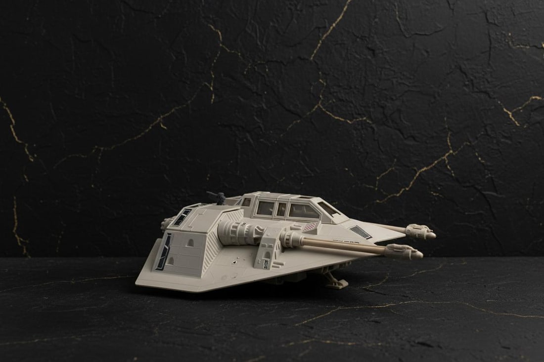 Original 1980 Star Wars ESB Snowspeeder, Vintage Vehicle with Working Lights and Sound - 5