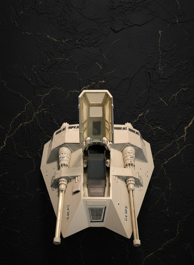 Original 1980 Star Wars ESB Snowspeeder, Vintage Vehicle with Working Lights and Sound - 7