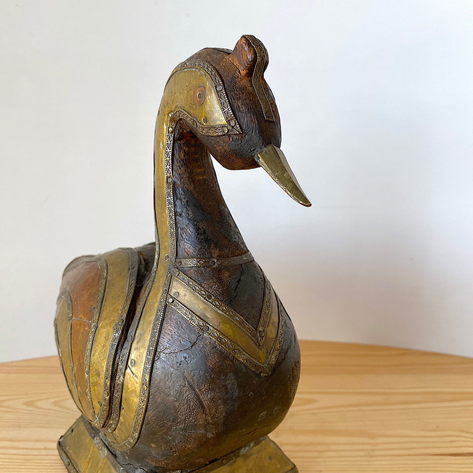 Brass copper duck statue - 5