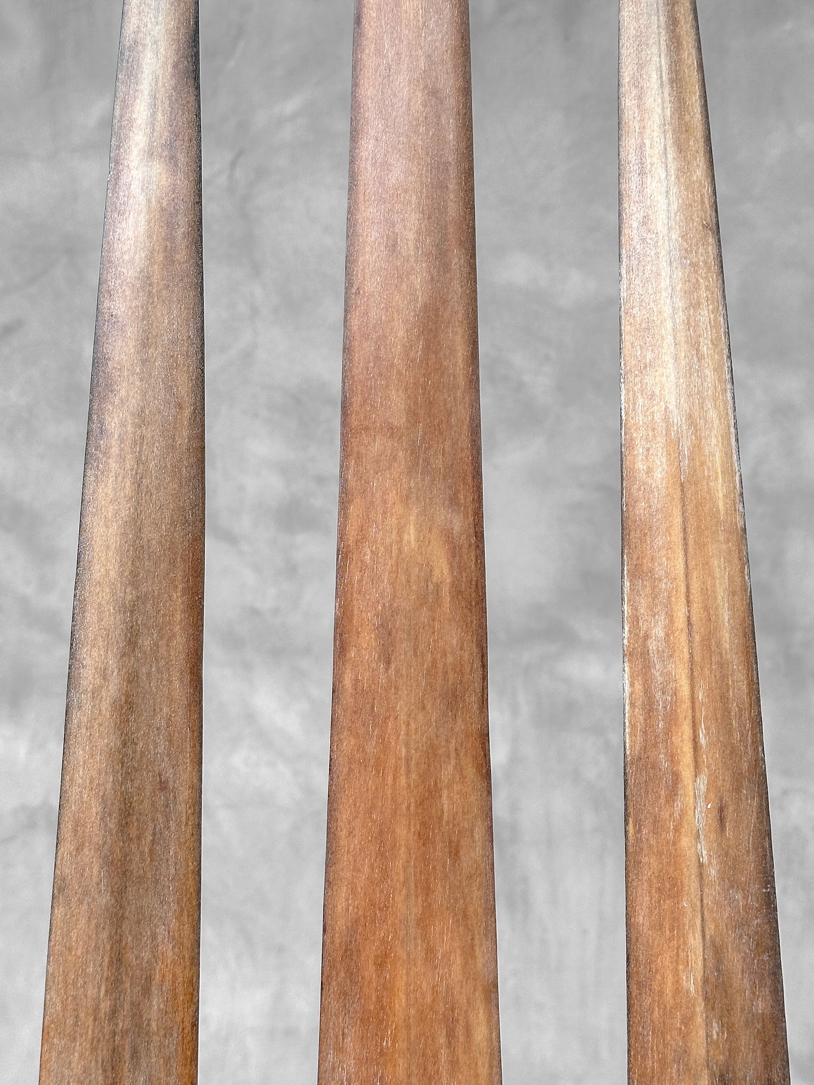 Swordfish tusk trio with custom stands - 7