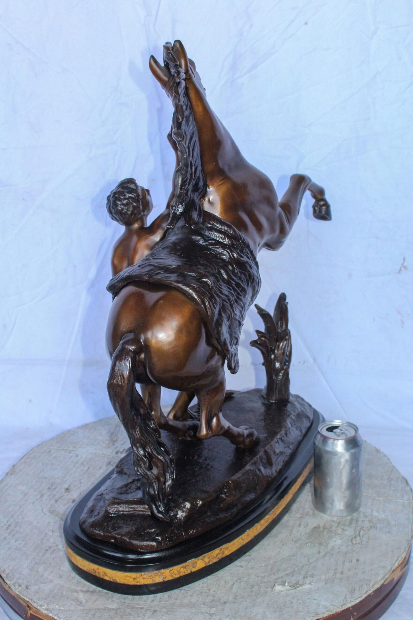 Guillaume Coustou Replica of Marley Horse Bronze Statue 20" x 10" x 25"H - 10