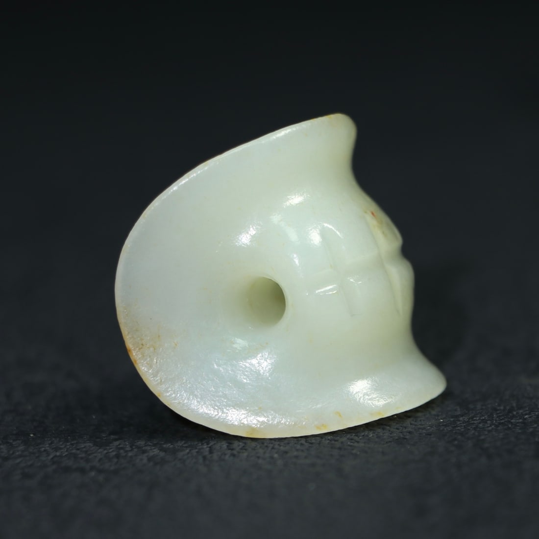 Hetian Jade Pendant - Turtle Shell - 6