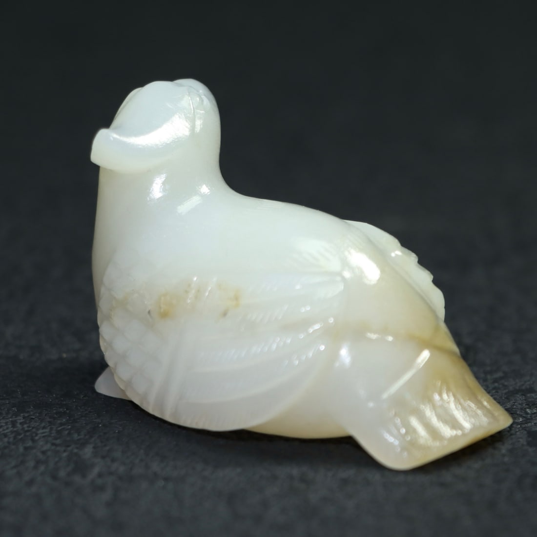 Hetian Jade Pendant - Bird - 6