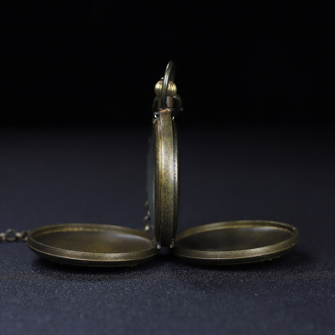 Bronze Mechanical Pocket Watch - 5