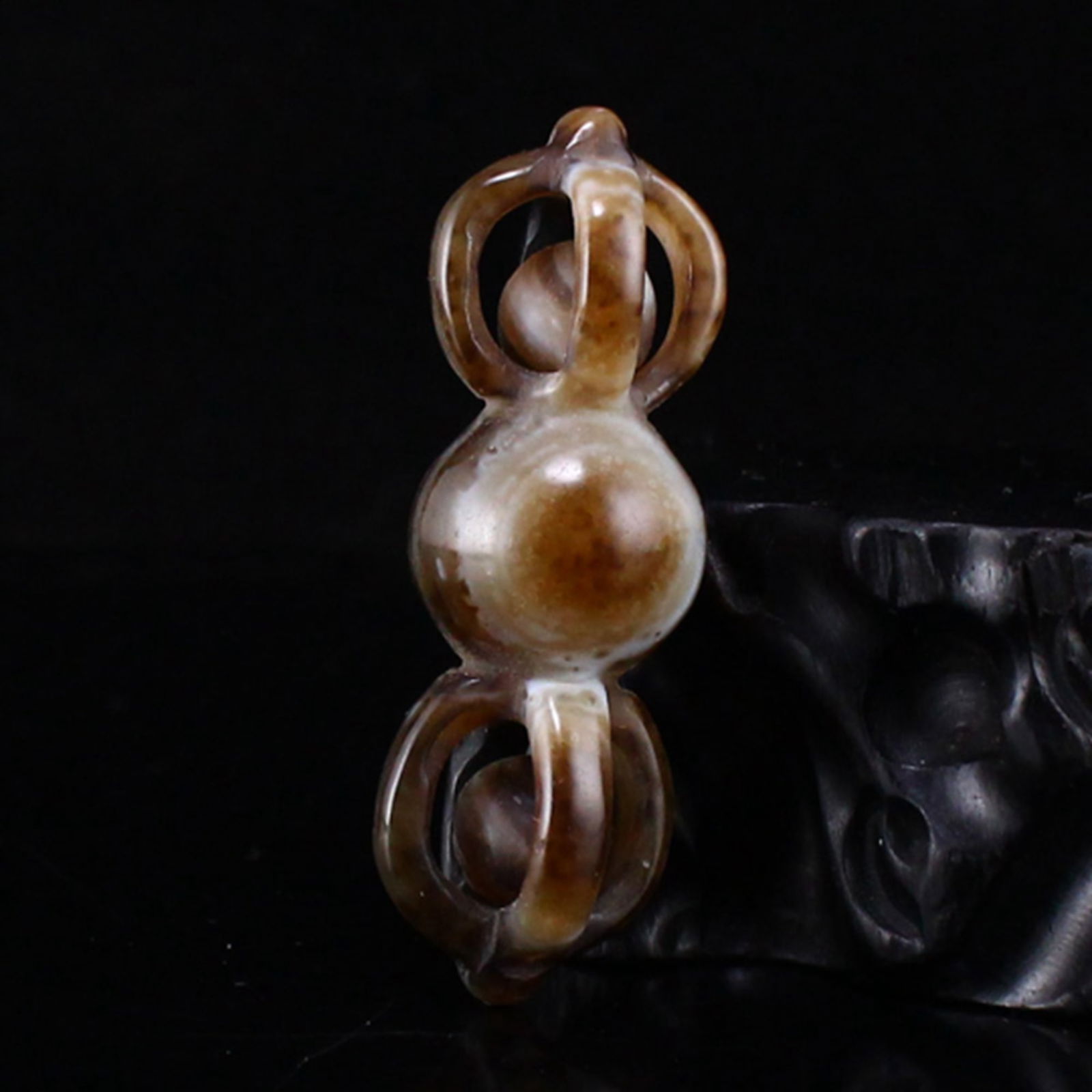 Tibetan DZI Agate Pendant - 2