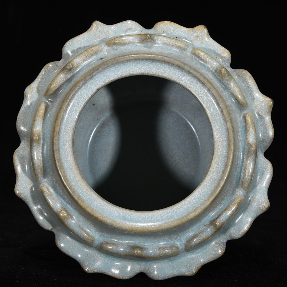 Ru Kiln Sky Blue Glaze Porcelain Incense Burner - 6