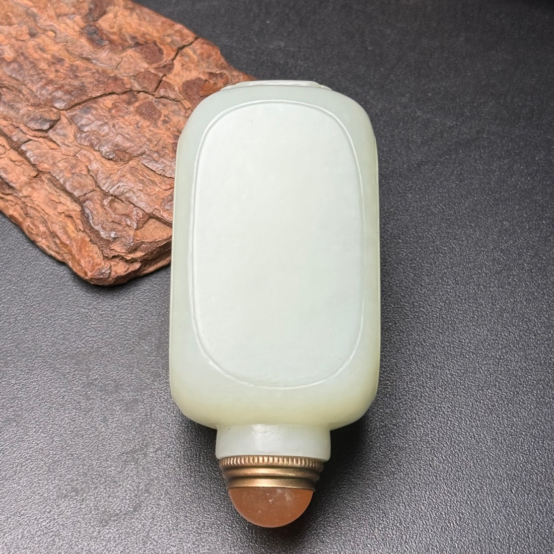 Hetian Jade Snuff Bottle - 6
