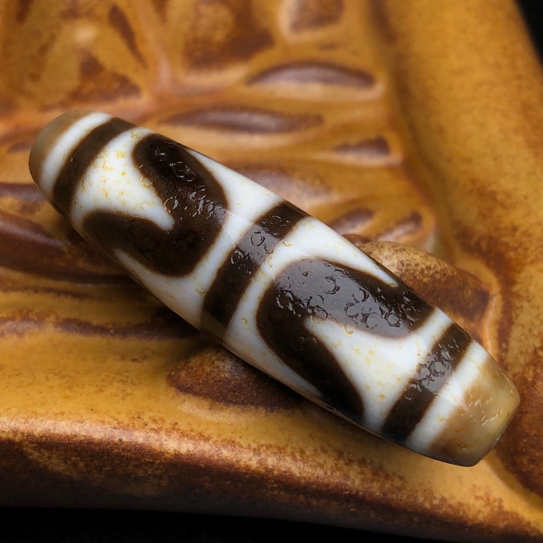 Tibetan DZI Agate Pendant - 3