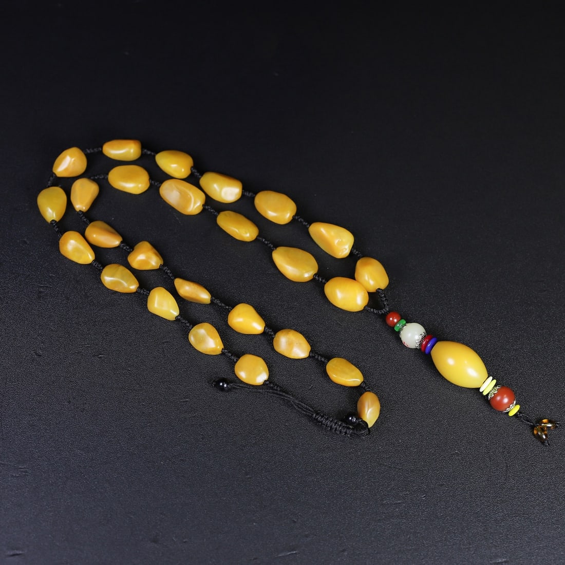 Tianhuang Shoushan Soapstone Necklace w Box - 2