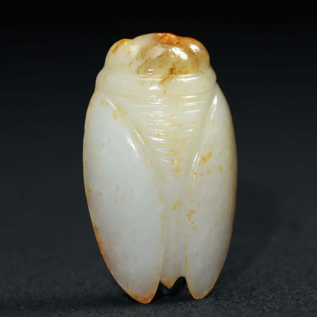 Hetian Jade Pendant - Cicada - 2