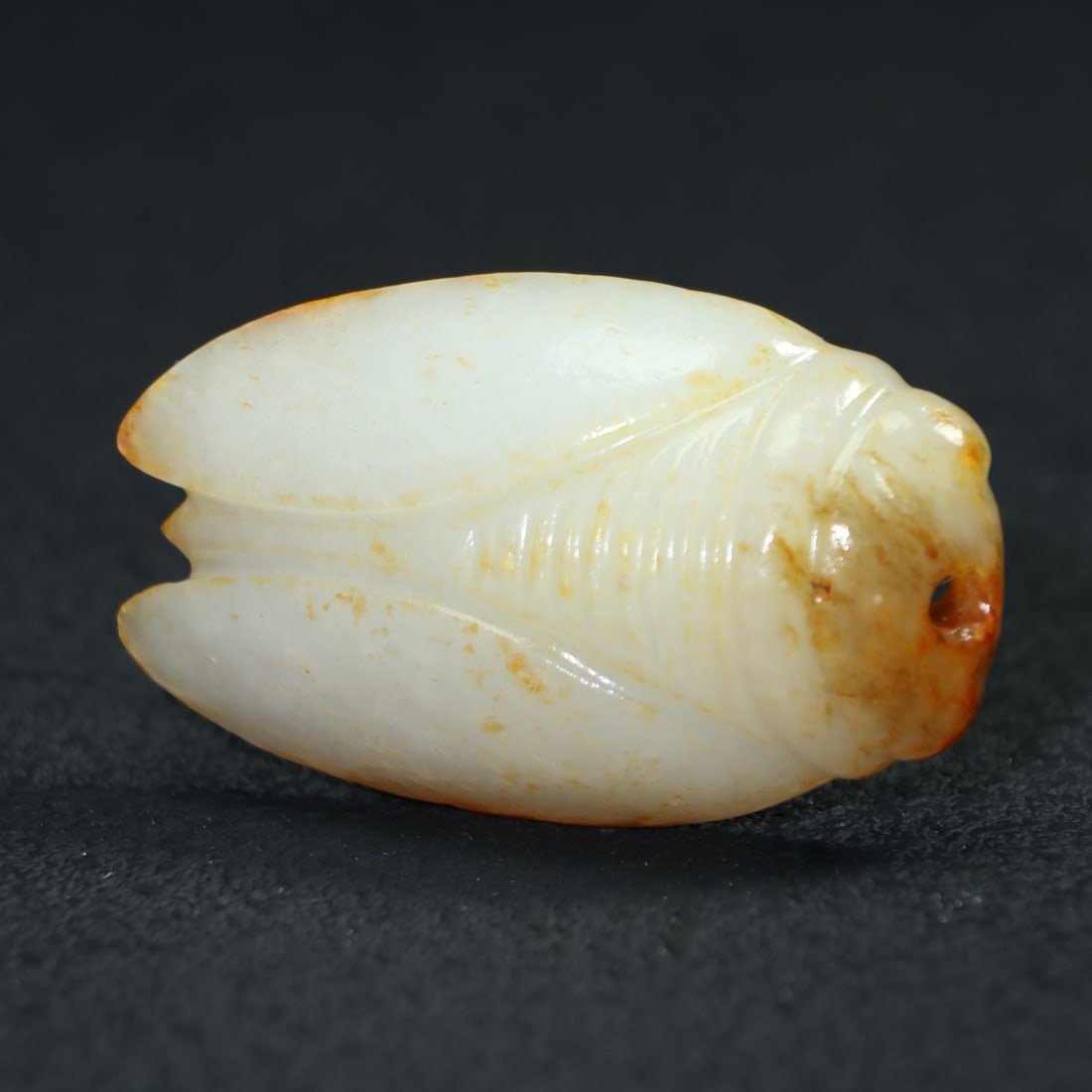 Hetian Jade Pendant - Cicada - 4
