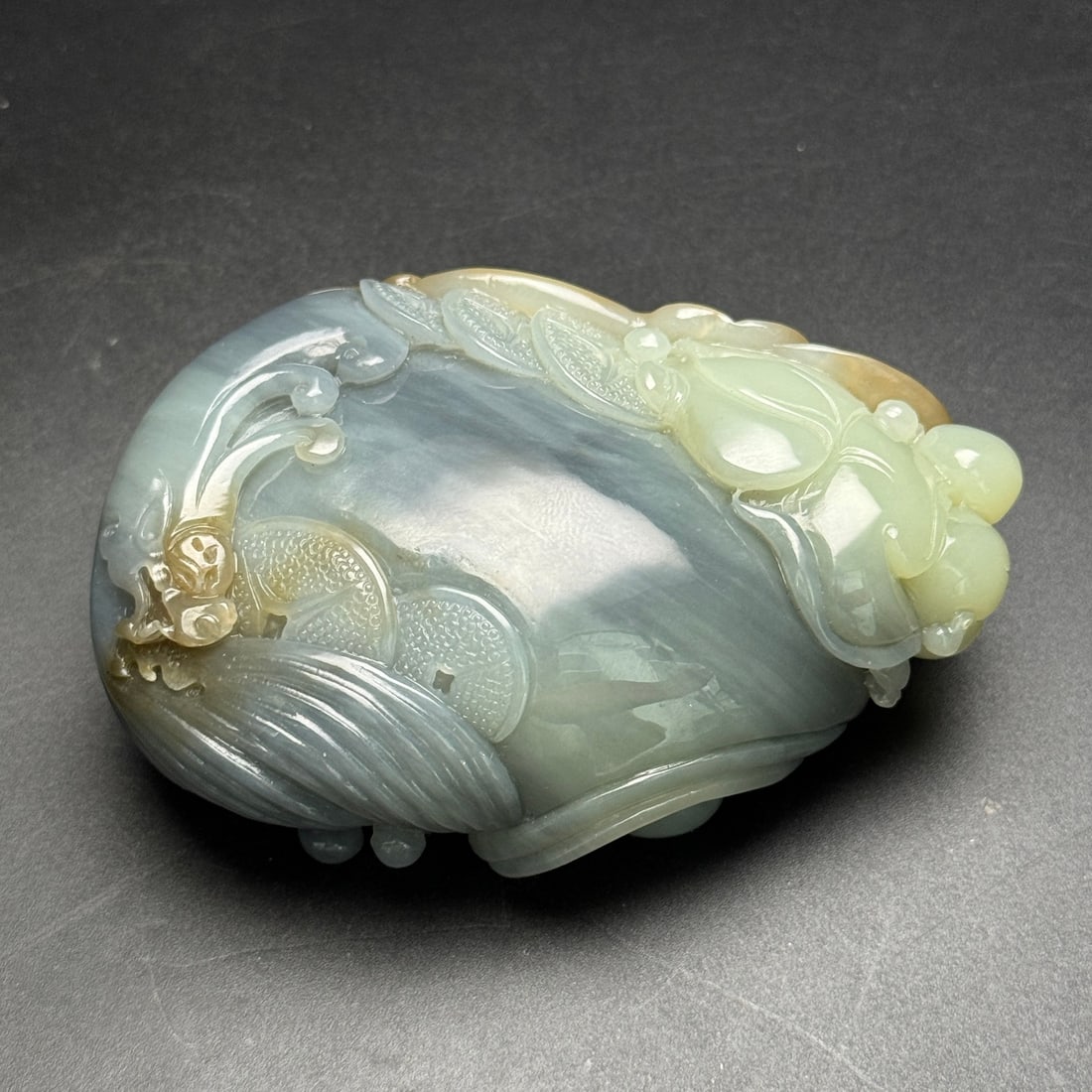 Hetian Jade Hand-Carved Buddhism Arhat Pendant - 7