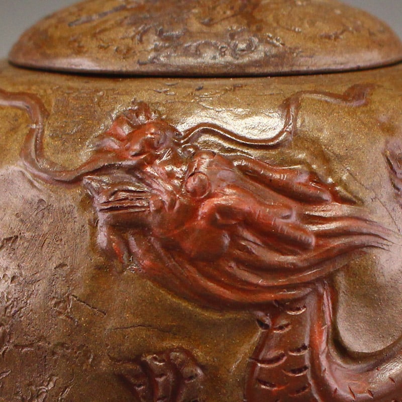 Yixing Zisha Clay Teapot - Dragon - 2