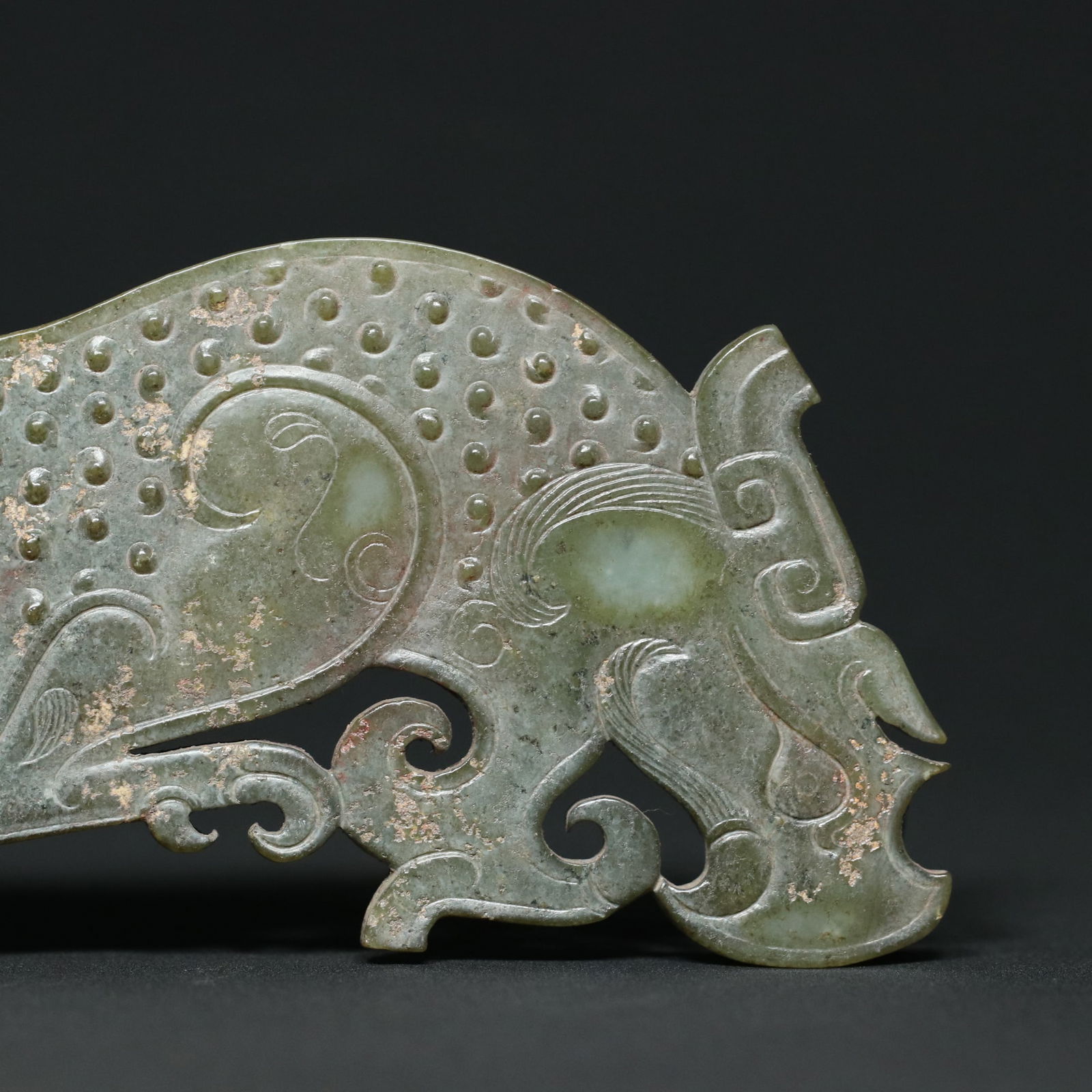 Hetian Jade Tiger General Token - 6