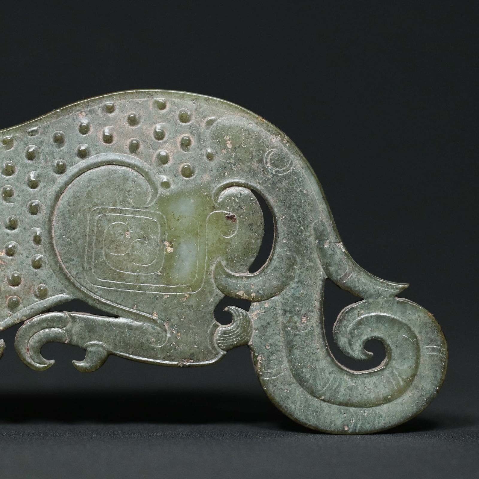 Hetian Jade Tiger General Token - 7