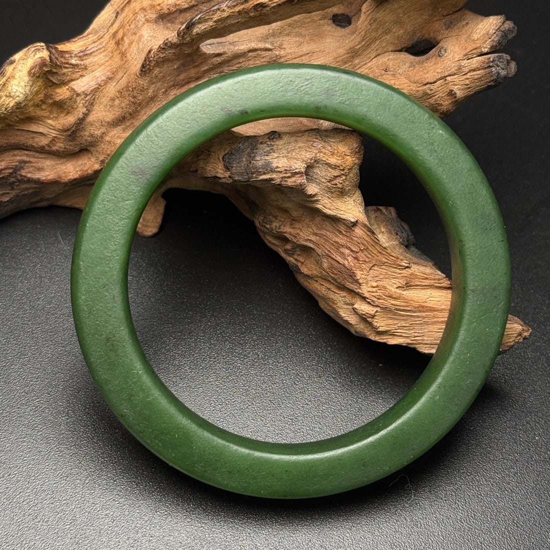 Inside Diameter 60mm Hetian Jade Bracelet: Title: Inside Diameter 60mm Hetian Jade Bracelet Origin: Chinese Date/Period: After2000 Materials: Hetian Jade Dimensions: 60x80x11.5(mm) 2.36x3.15x0.45(inches) Weight 0.15 lbs/67g Reserve: $379.00 Sh