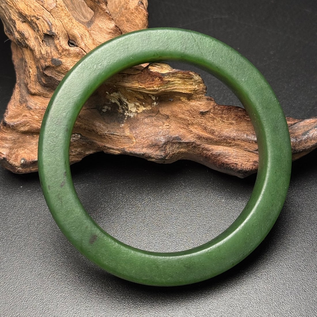 Inside Diameter 60mm Hetian Jade Bracelet - 2