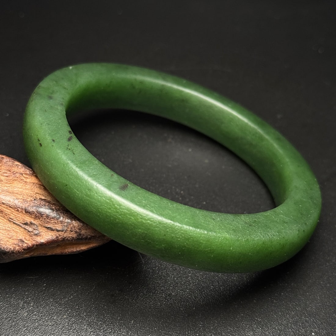 Inside Diameter 60mm Hetian Jade Bracelet - 3
